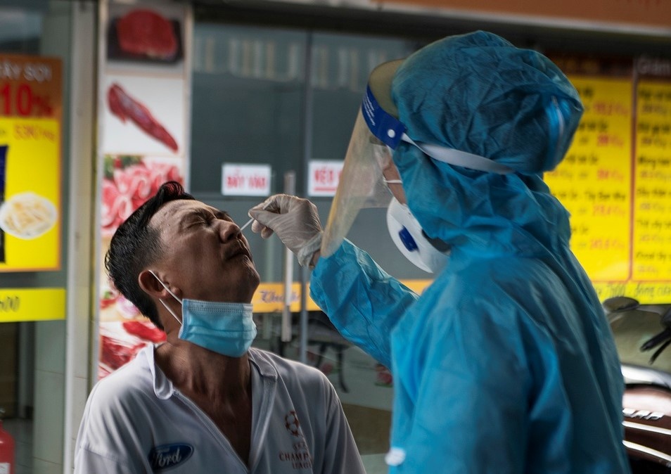 Dich covid-19 tai TP.HCM anh 1