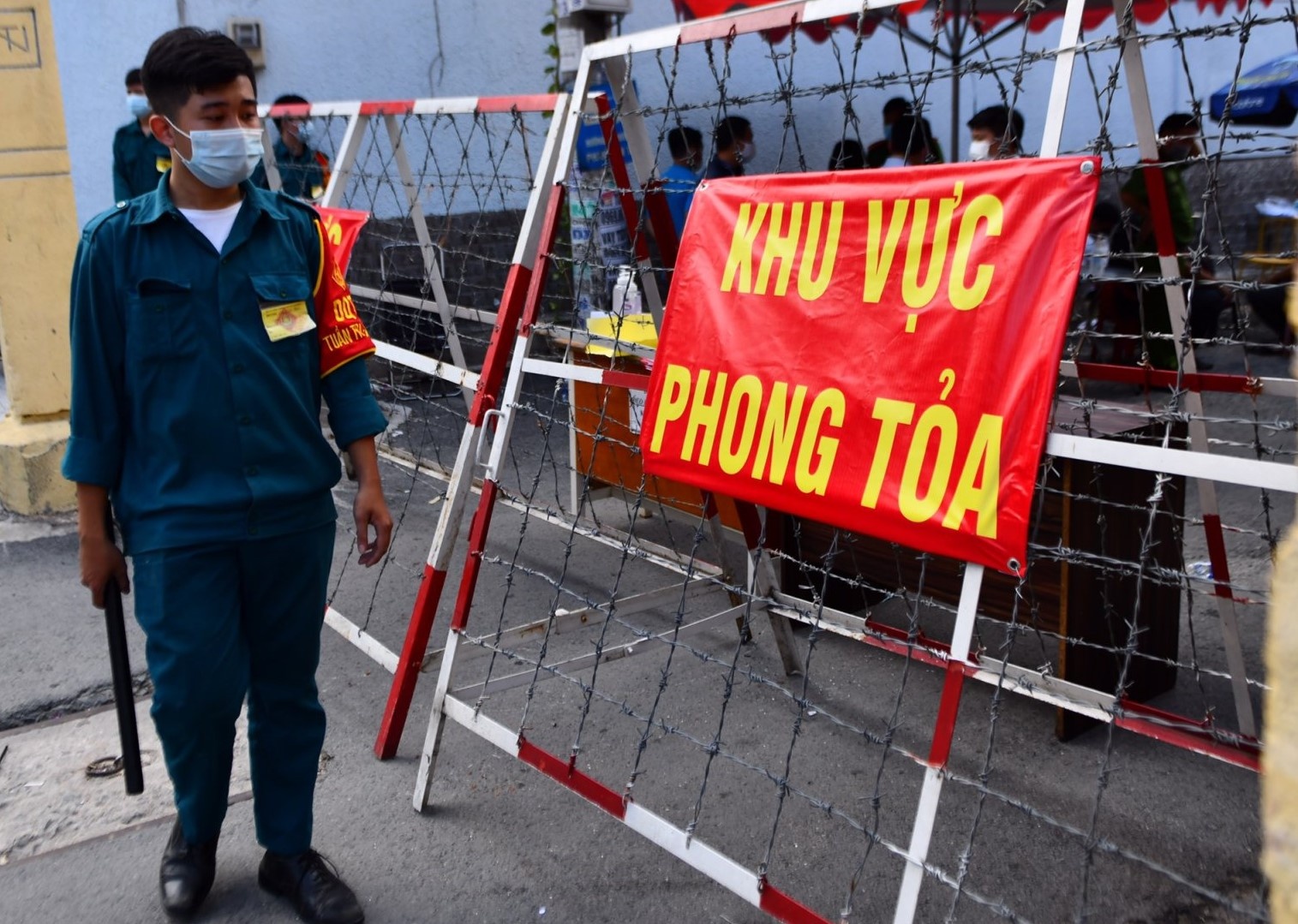 TP.HCM phong toa mot hem o huyen Hoc Mon hinh anh