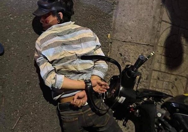 Trom xe may o Binh Phuoc roi dem ve TP.HCM ban hinh anh