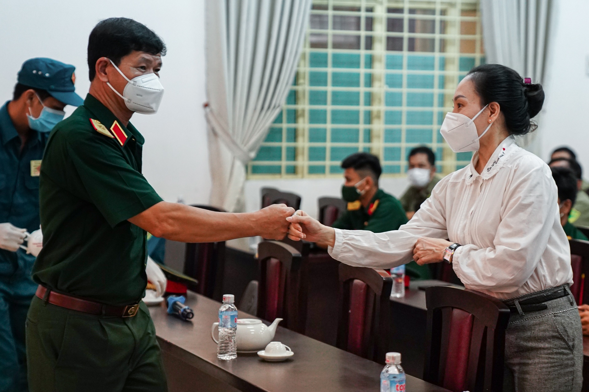 Bo tu lenh TP.HCM xuat quan anh 2