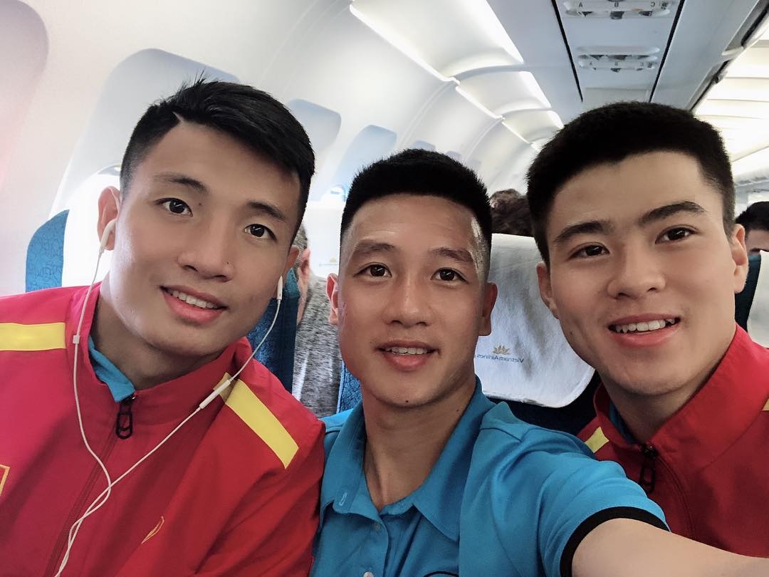 doi tuyen Viet Nam sang Qatar anh 1