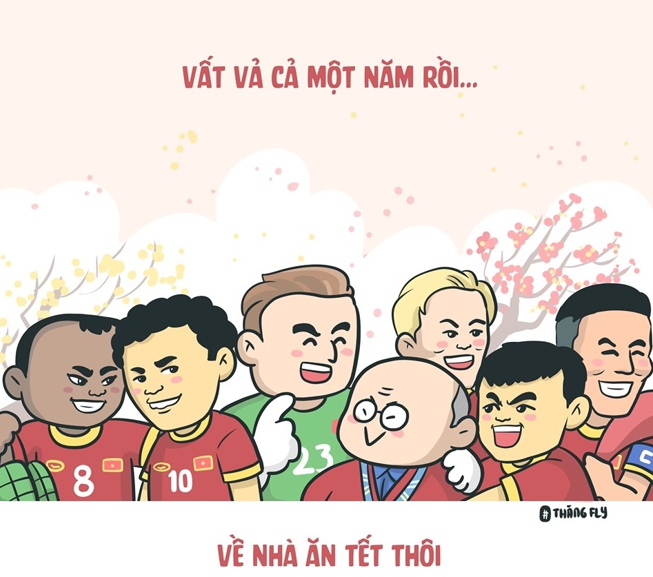 anh che tuyen Viet Nam ve que an tet anh 6