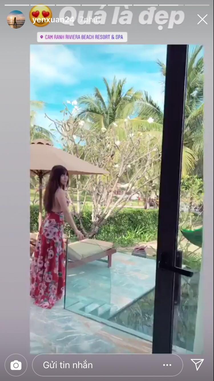 Dang Van Lam va ban gai tin don di du lich cung nhau anh 2