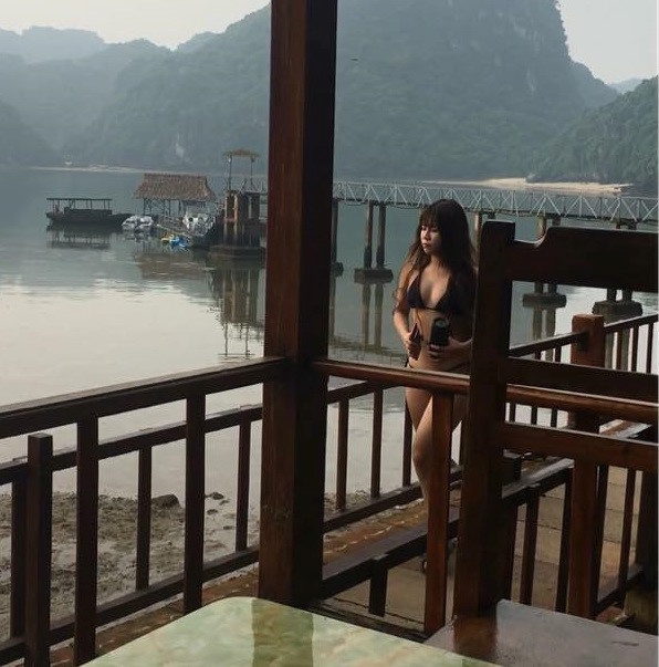 Dang Van Lam va ban gai tin don anh 5