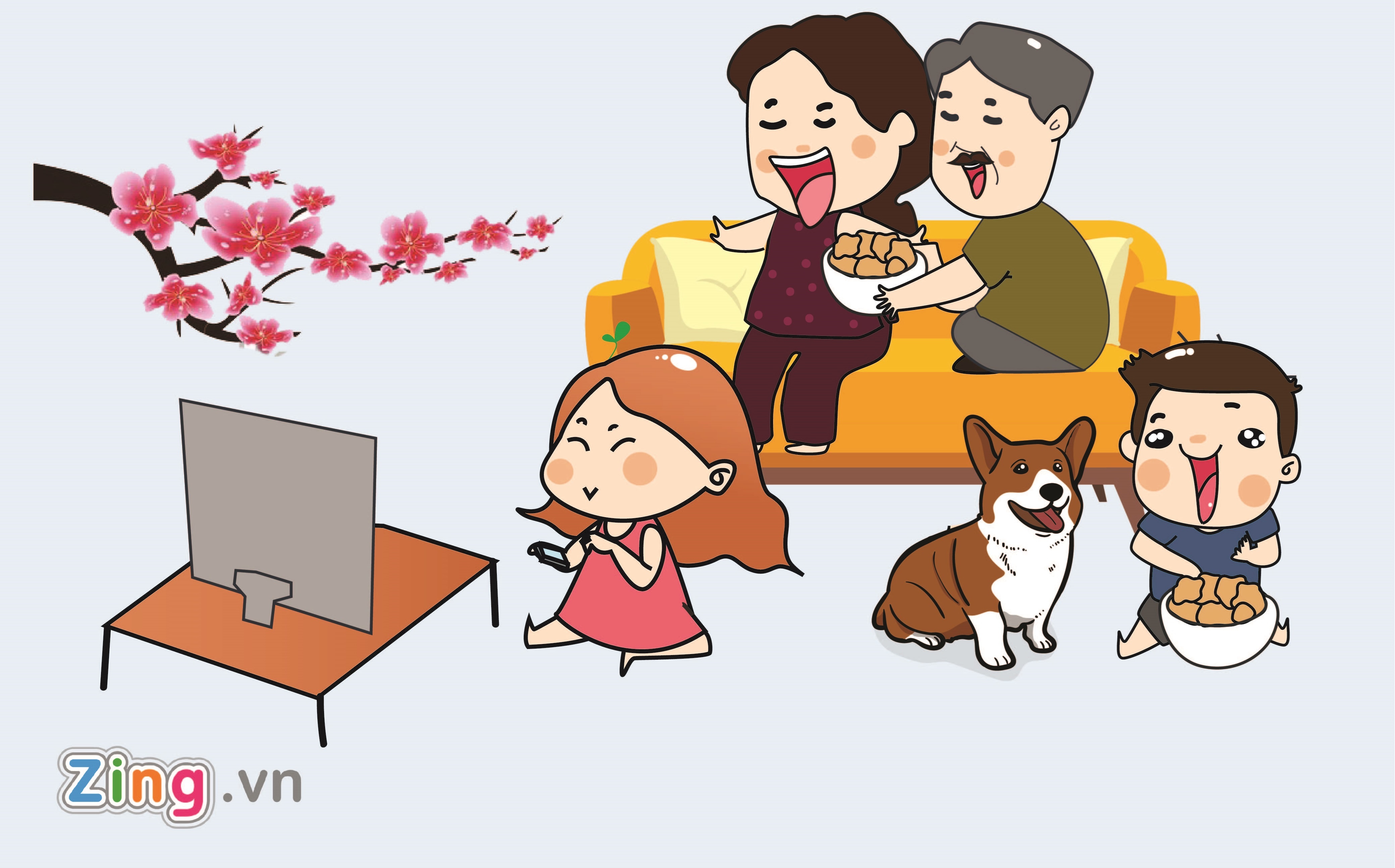 niem vui duoc ve que an tet anh 2