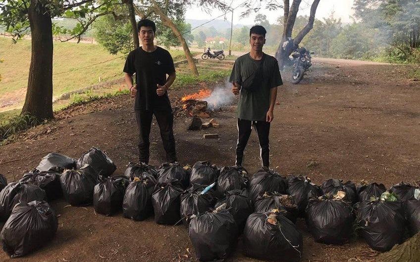 'Thu thach don rac' y nghia dang lan toa khap the gioi hinh anh