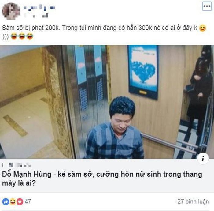 sàm sỡ trong thang máy phạt 200k ảnh 7 sam so trong thang may phat 200k anh 7