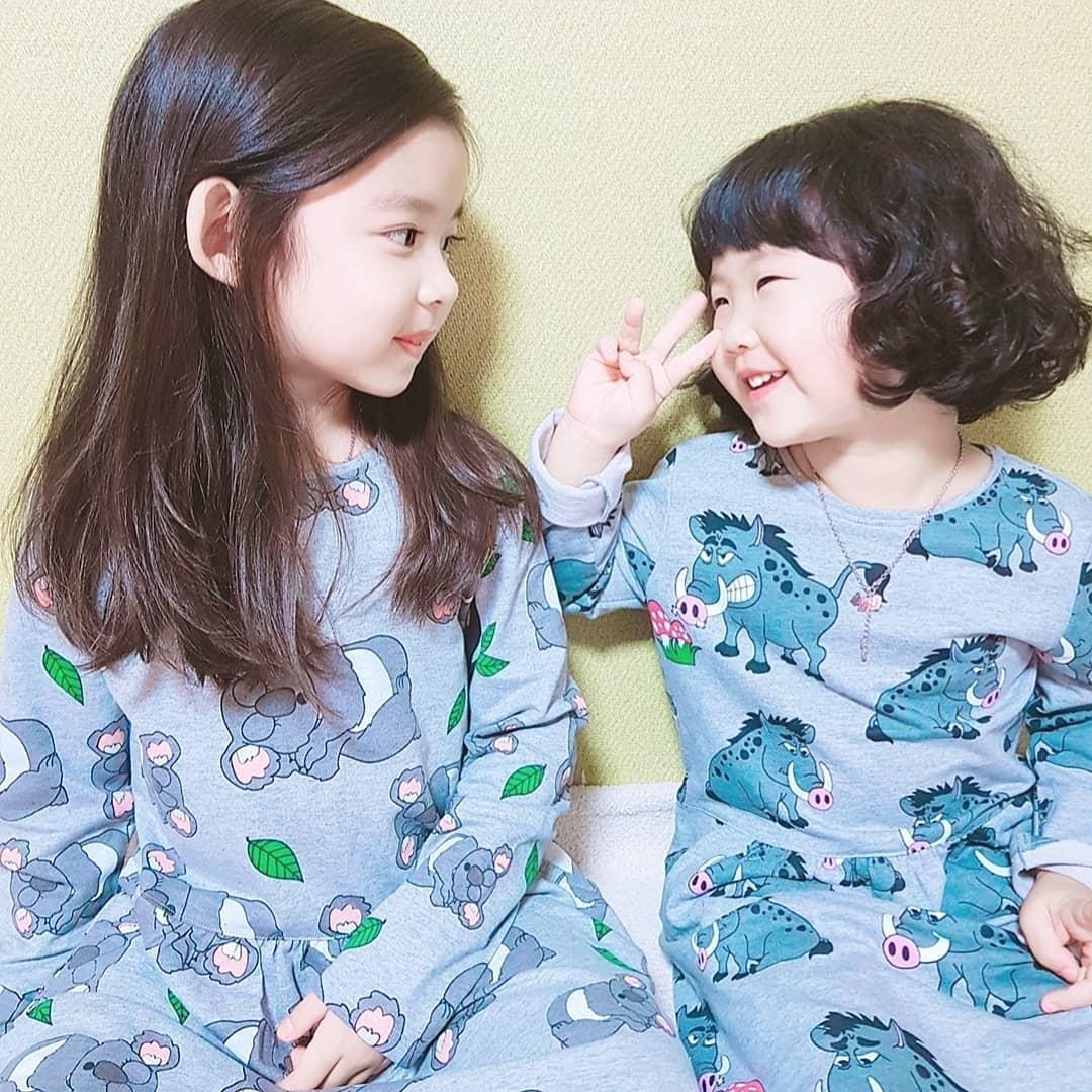 cap chi em han quoc xinh xan anh 1