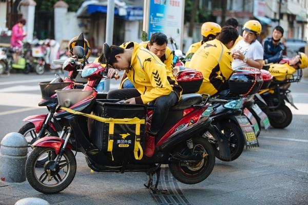 Nghề shipper ở trung quốc ảnh 1 Nghe shipper o trung quoc anh 1