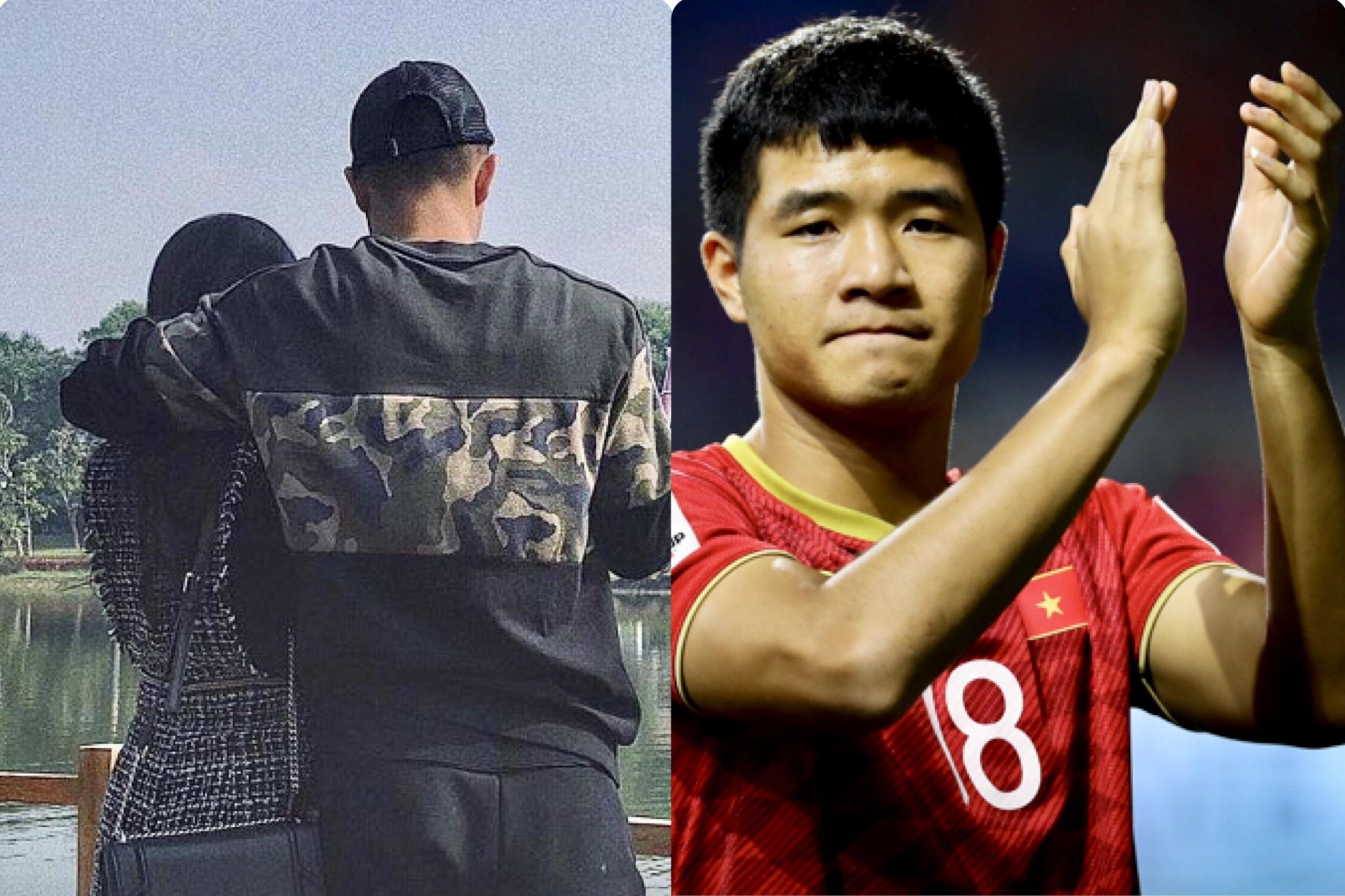 'Tha thinh' qua lai voi ban gai, Chinh 'den' ngam cong khai hen ho? hinh anh