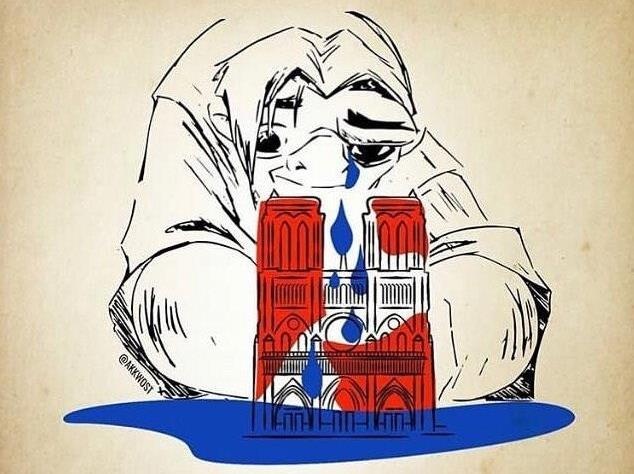 Dan mang bang hoang, cau nguyen cho Nha tho Duc Ba Paris hinh anh