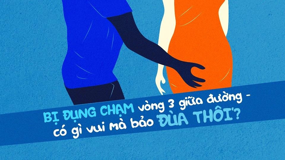 bị sàm sỡ trên đường phố ảnh 1 bi sam so tren duong pho anh 1