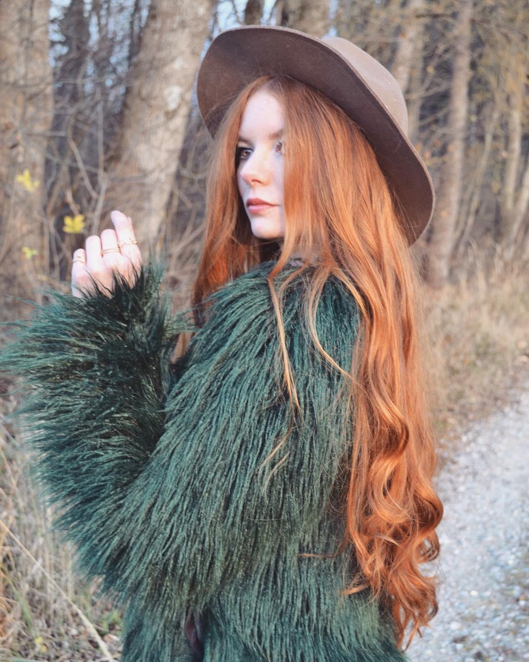 hot girl co mai toc do tu nhien anh 3