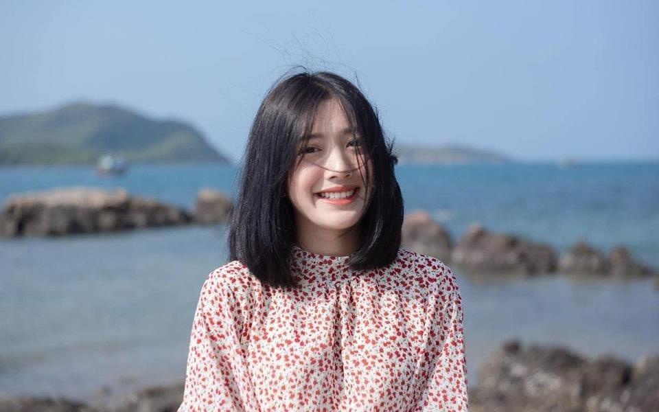 Ve xinh dep cua hot girl Thai Lan co gan nua trieu fan tren mang hinh anh