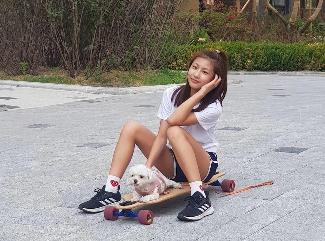 con gai xinh dep cua cau thu han quoc anh 6