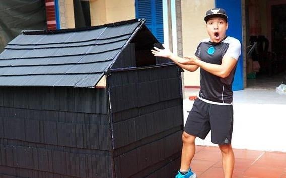 Leo cot dien va loat thu thach nham nhi, vo bo cua vlogger Viet hinh anh