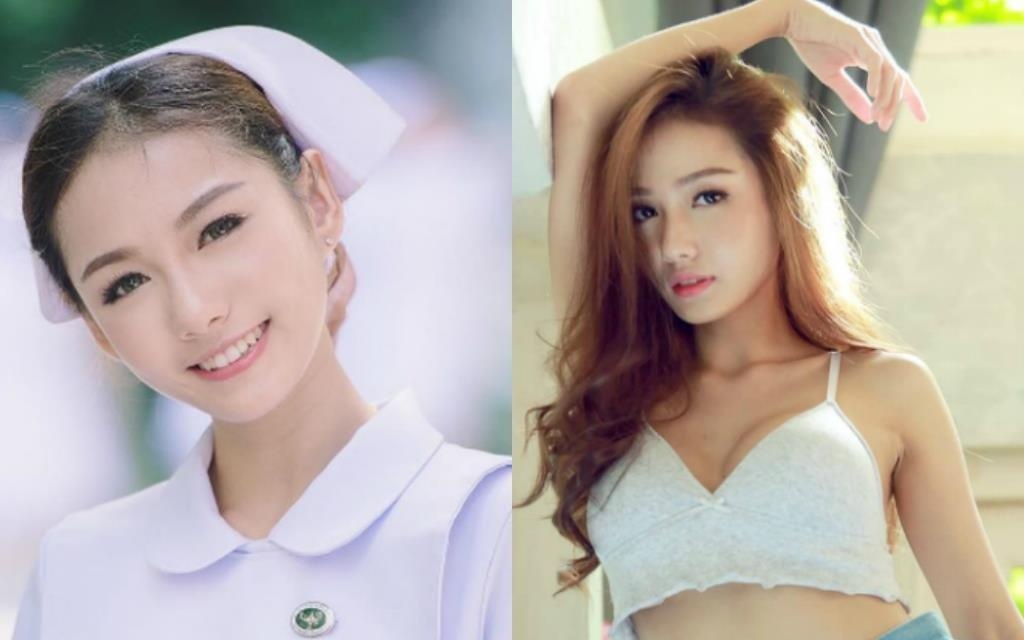 Nu y ta Thai Lan tung bi duoi viec vi qua xinh dep ngay cang goi cam hinh anh
