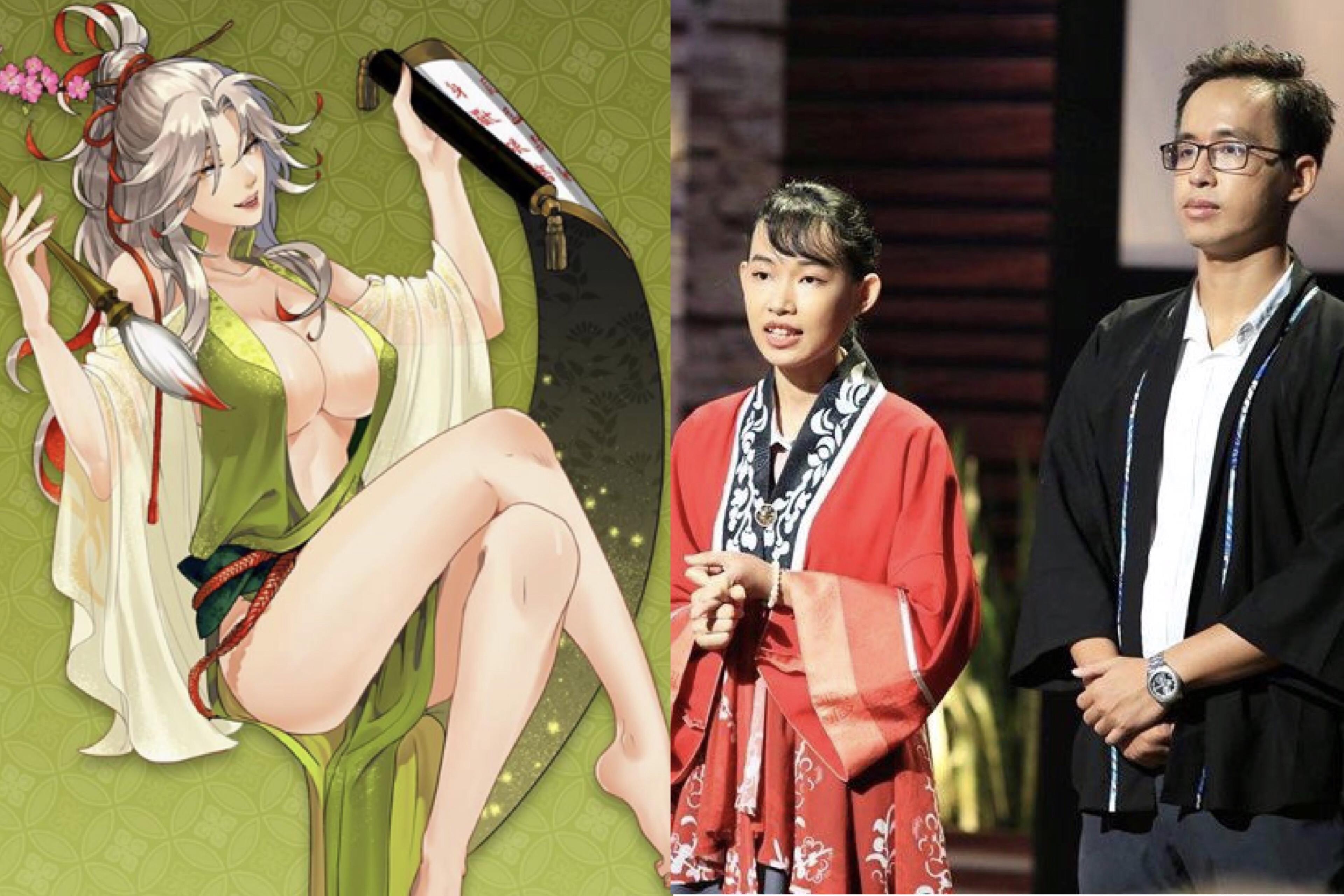 Start up Shark Tank bi 'nem da' vi tao hinh nhan vat lich su 'goi duc' hinh anh