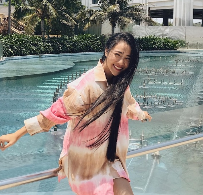 chau gai dien vien Trang Nhung anh 9