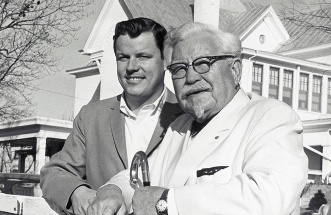 tuoi tre cua harland sanders anh 6