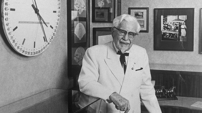 tuoi tre cua harland sanders anh 4