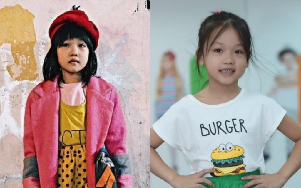 Be gai vo gia cu phoi do nhu nguoi mau sap duoc bieu dien thoi trang hinh anh