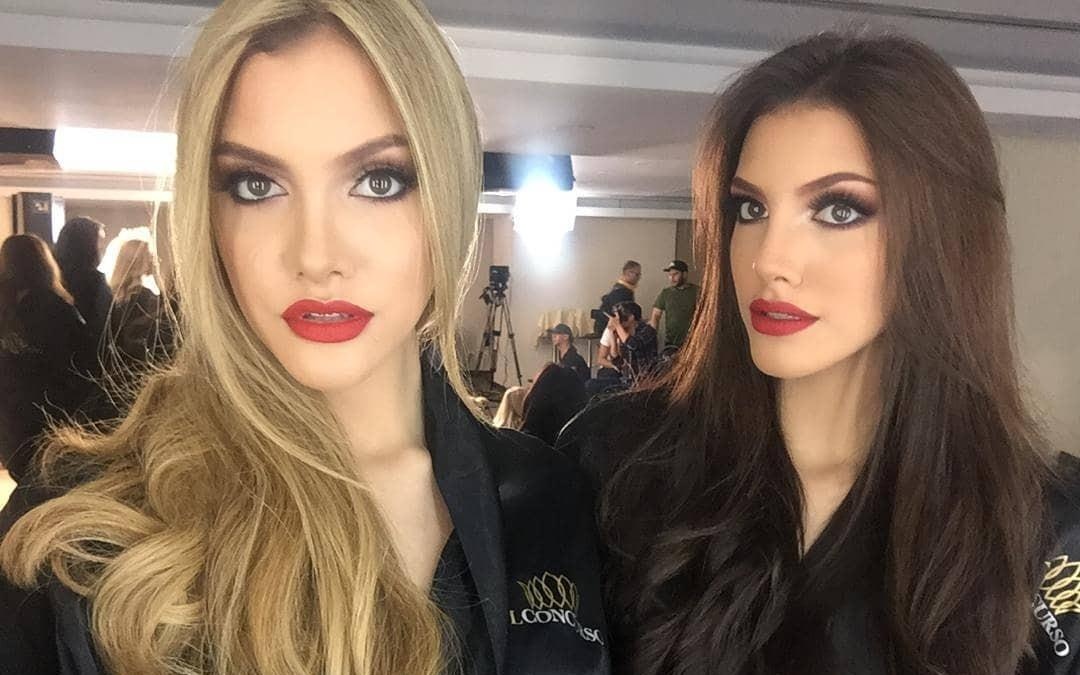 Em gai sinh doi nong bong cua tan Hoa hau Hoa binh Quoc te hinh anh