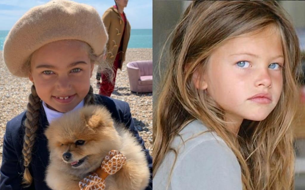 Mau nhi gay chu y nho ve ngoai ban sao voi co be dep nhat the gioi hinh anh