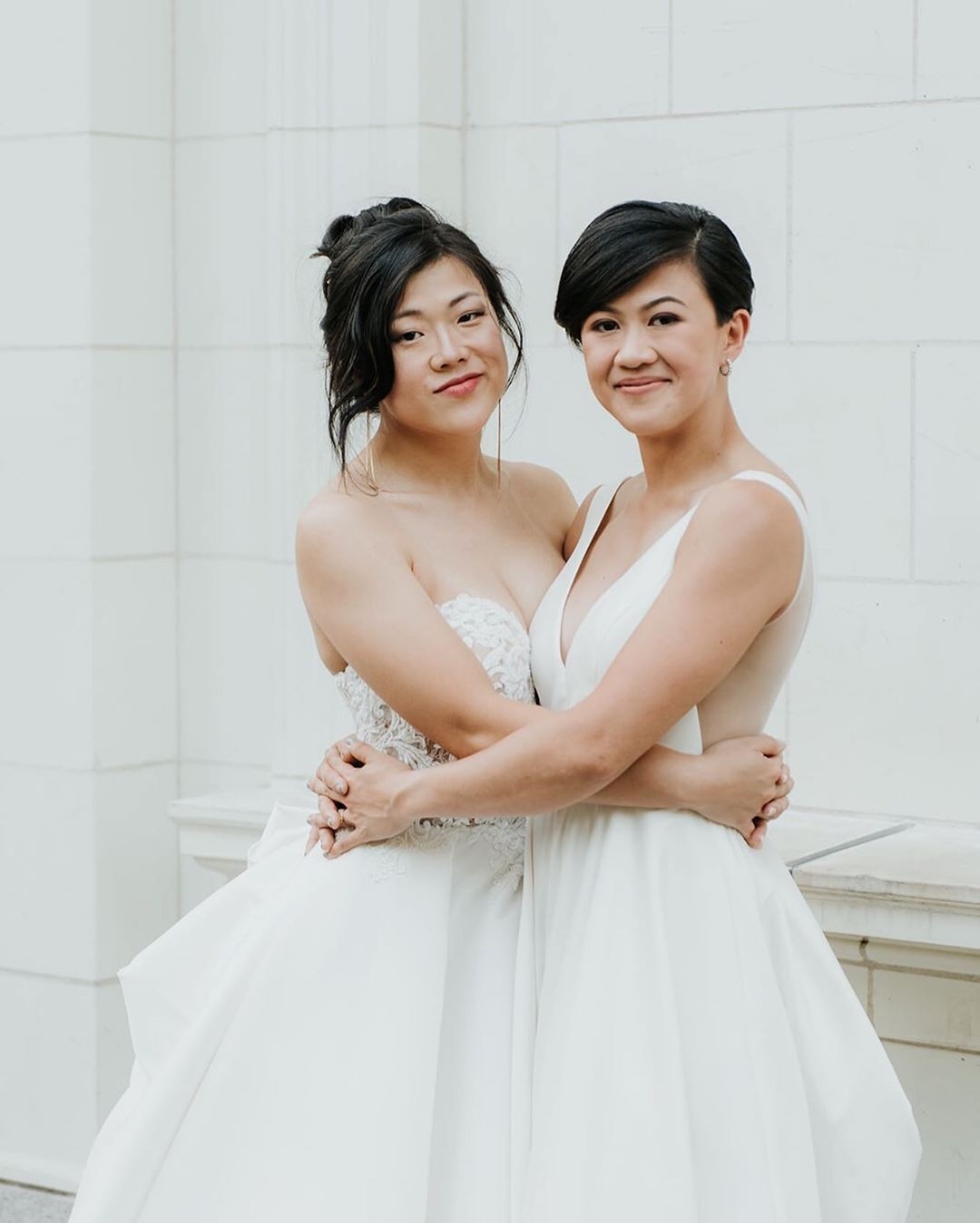 hai co dau nang ta trong dam cuoi anh 2