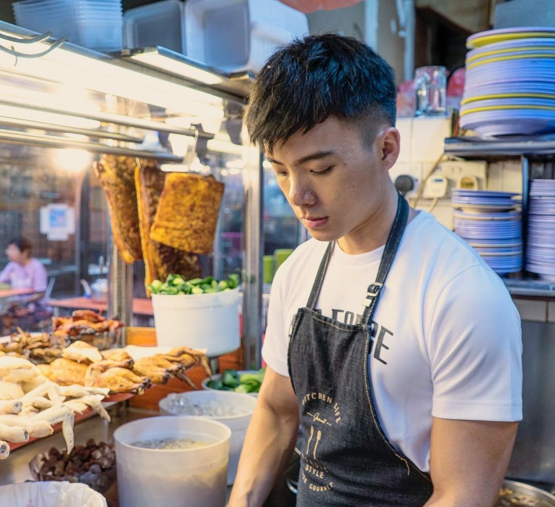 chàng trai bán hàng ăn nổi tiếng ảnh 1 chang trai ban hang an noi tieng anh 1