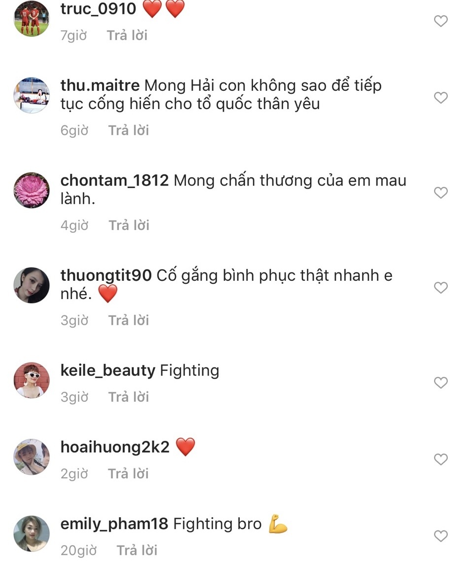 Quang Hai chan thuong anh 1