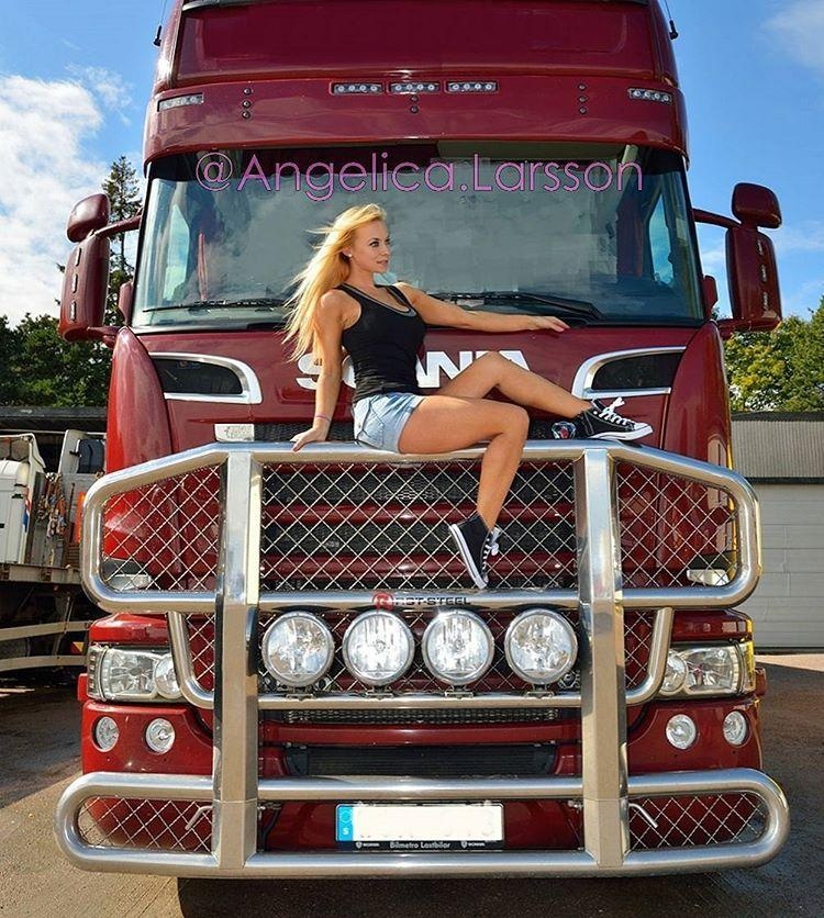 nu tai xe xe tai anh 2