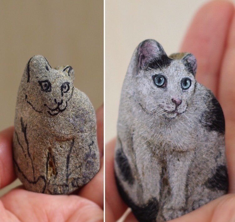 ve hinh dong vat len da anh 3