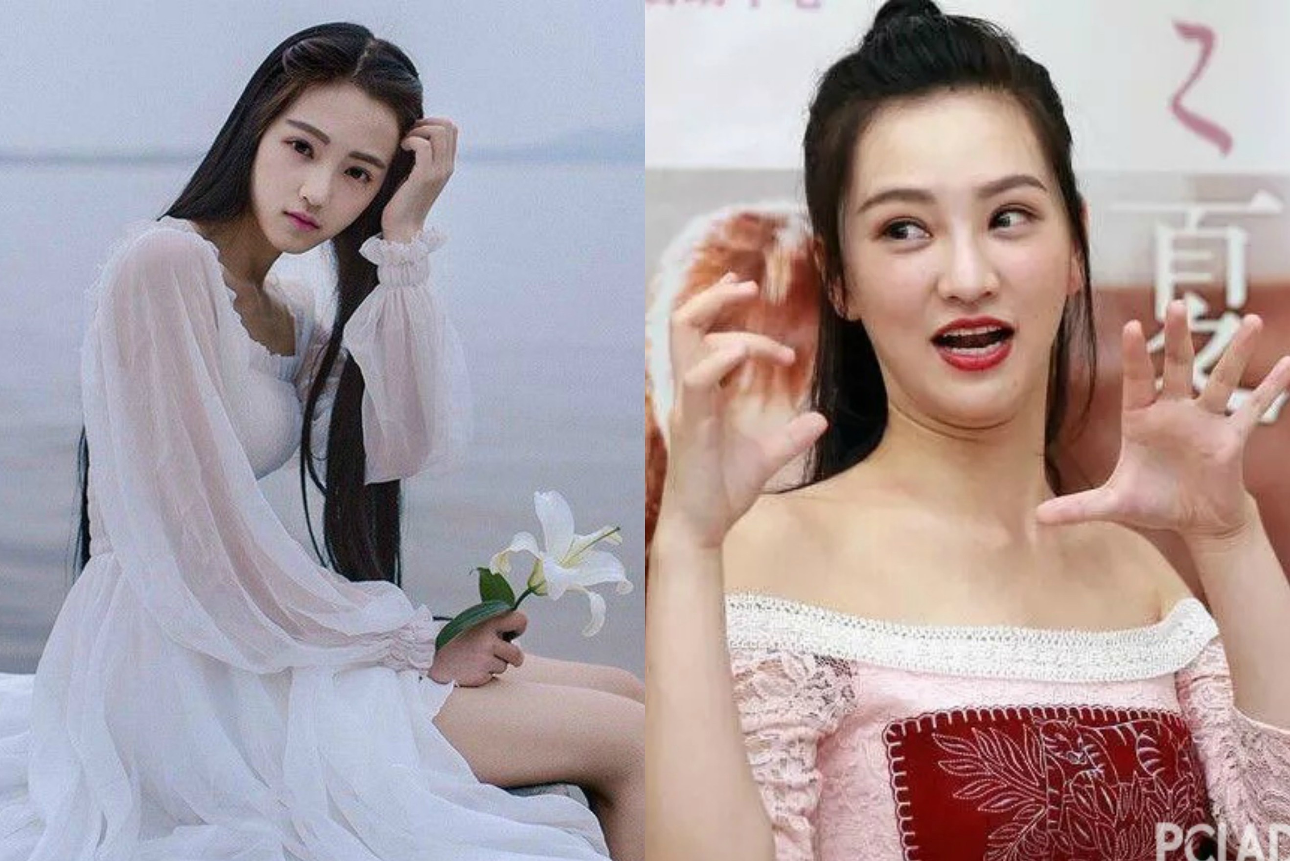 'Nu than Vu Han' xinh xan ngay nao lo mat cung do vi phau thuat hinh anh