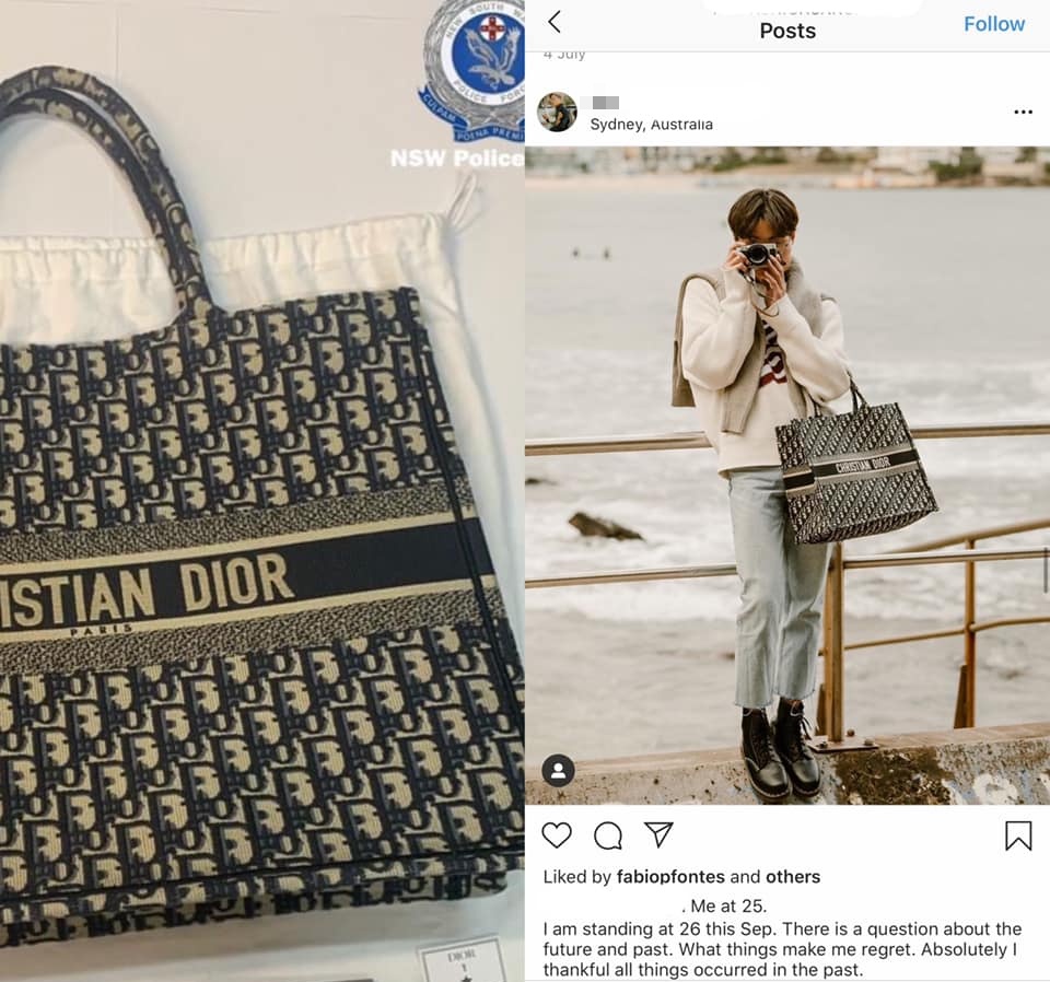 thanh niên ăn trộm túi hiệu ảnh 2 thanh nien an trom tui hieu anh 2