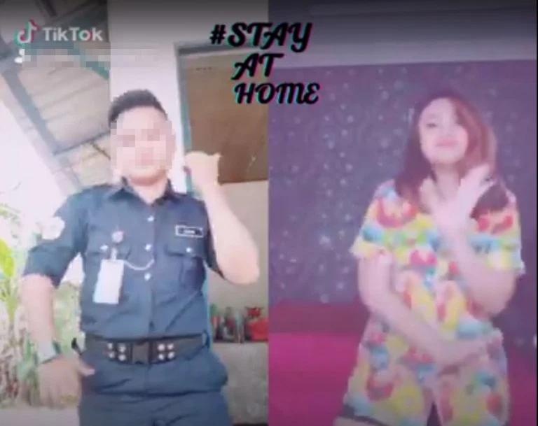 cảnh sát Malaysia quay TikTok ảnh 1 canh sat Malaysia quay TikTok anh 1