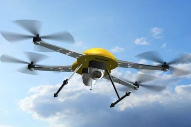 Dung drone quay len khu chung cu o Han Quoc hinh anh