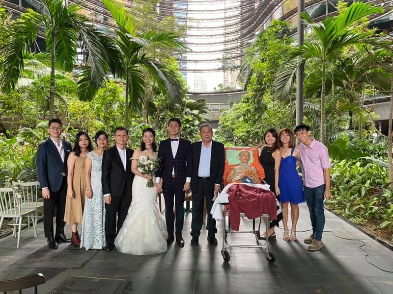 me ung thu tham du dam cuoi con trai anh 3