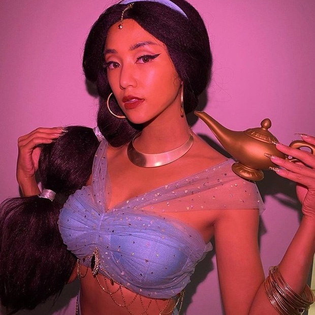 Salim cosplay công chúa Jasmine ảnh 1 Salim cosplay cong chua Jasmine anh 1
