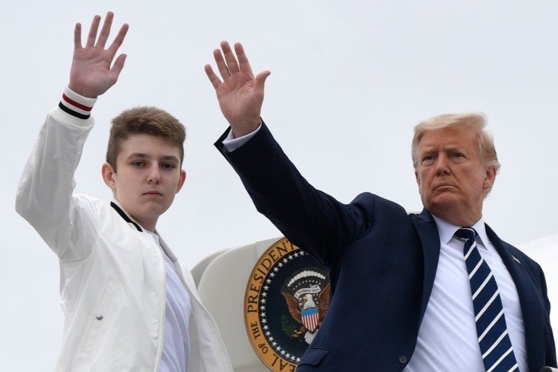 4 nam o Nha Trang cua Barron Trump hinh anh