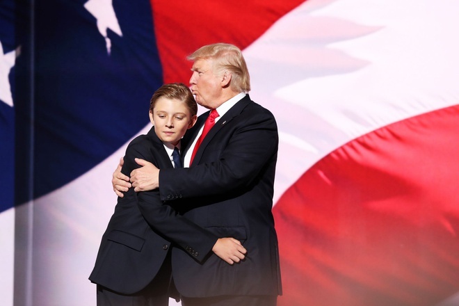 Barron Trump anh 1