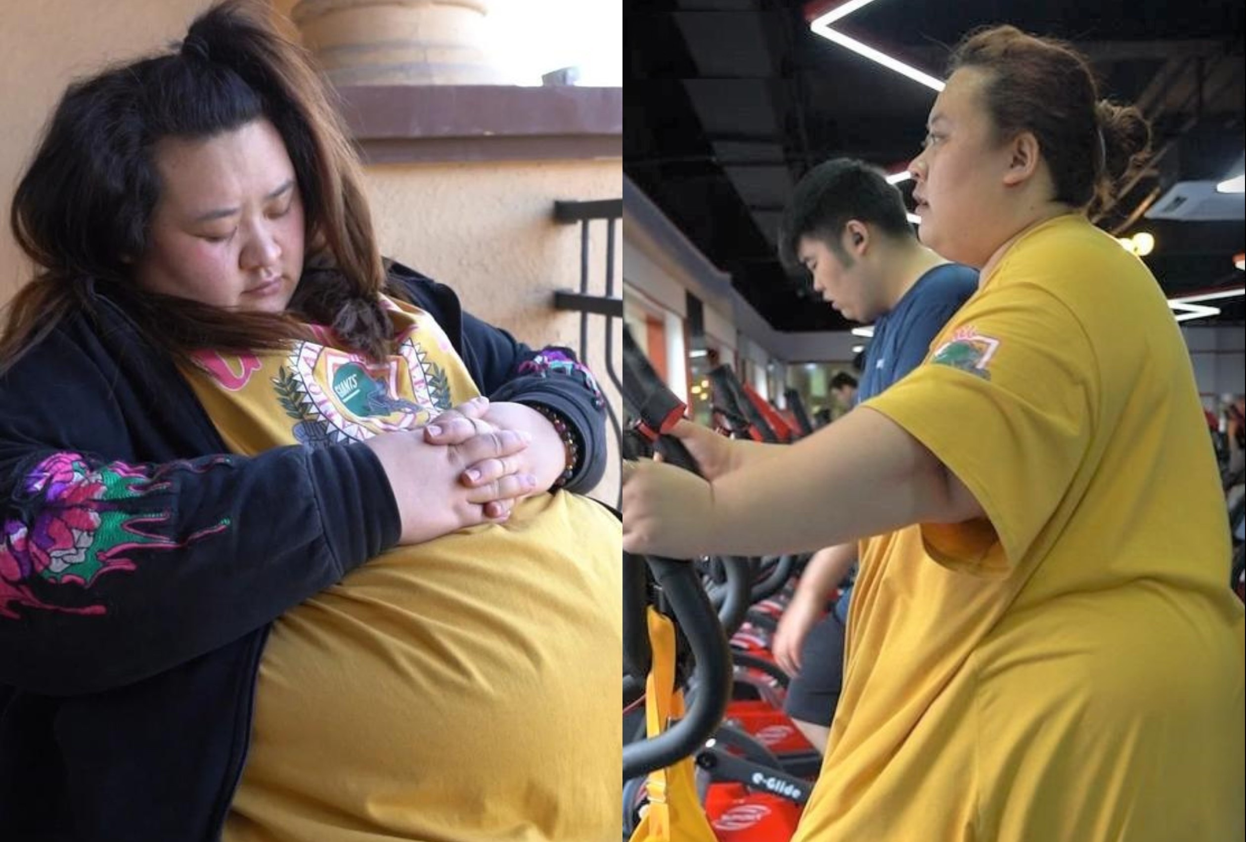 Bi kich cua co gai Trung Quoc nang 253 kg hinh anh