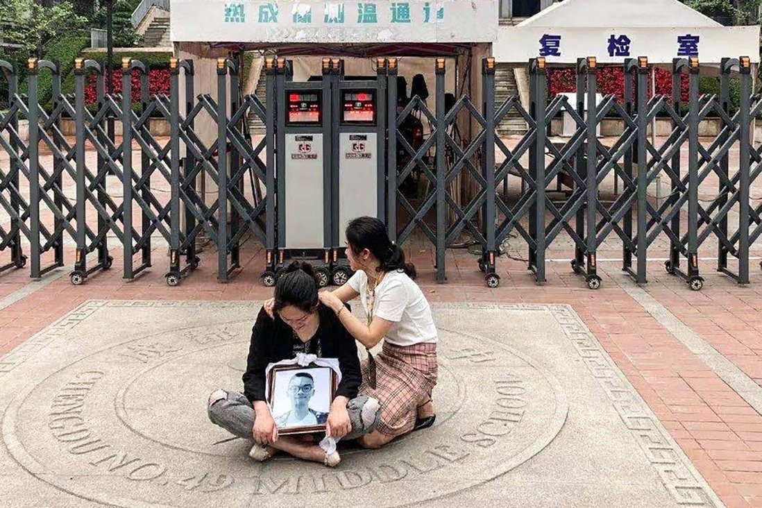 nam sinh Trung Quốc tự tử ảnh 1 nam sinh Trung Quoc tu tu anh 1