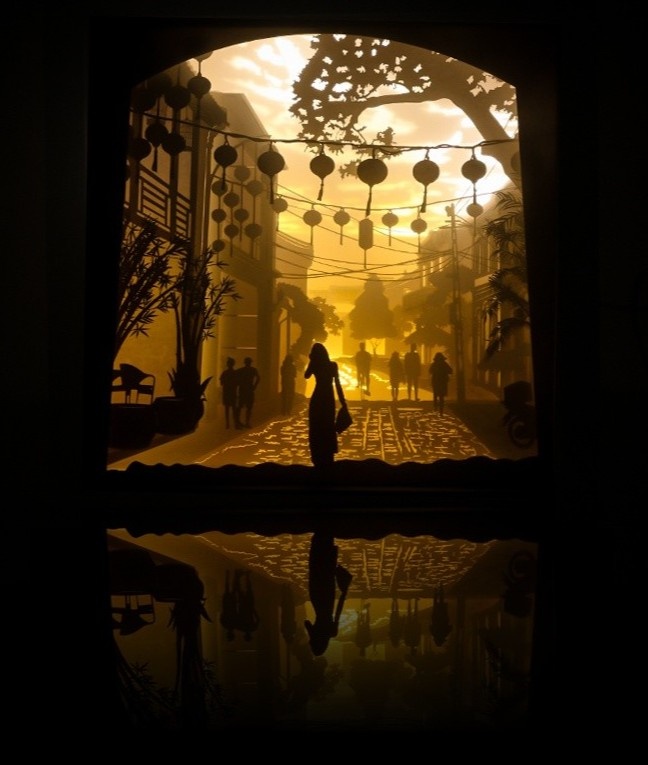 chang trai lam den giay 3D anh 4