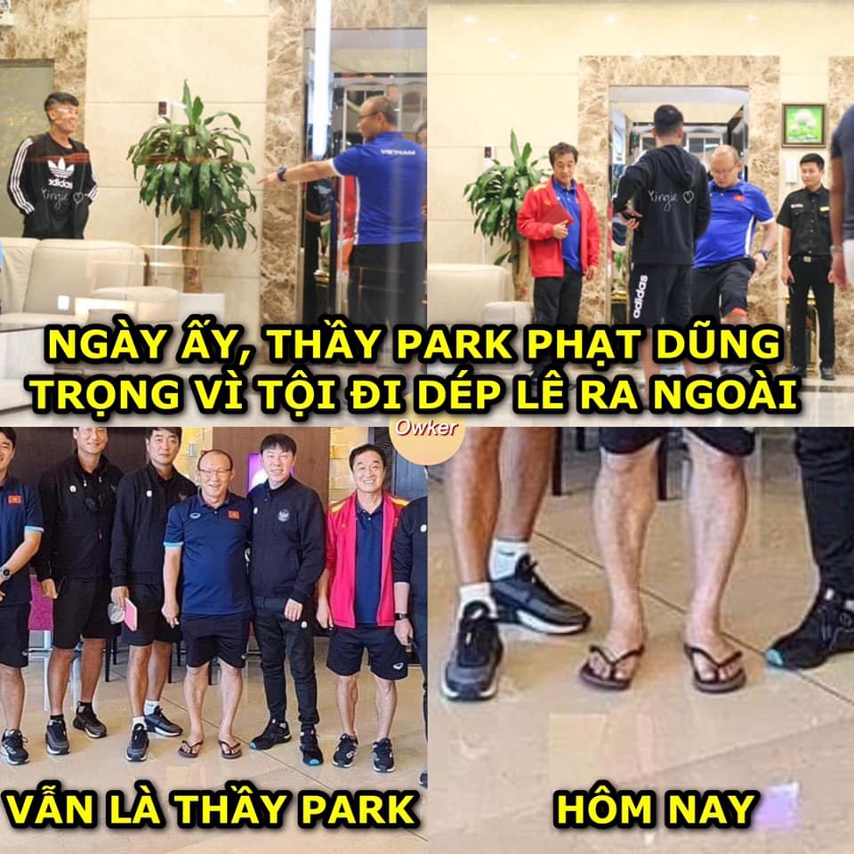 khoảnh khắc dễ thương của HLV Park Hang-seo ảnh 4 khoanh khac de thuong cua HLV Park Hang-seo anh 4