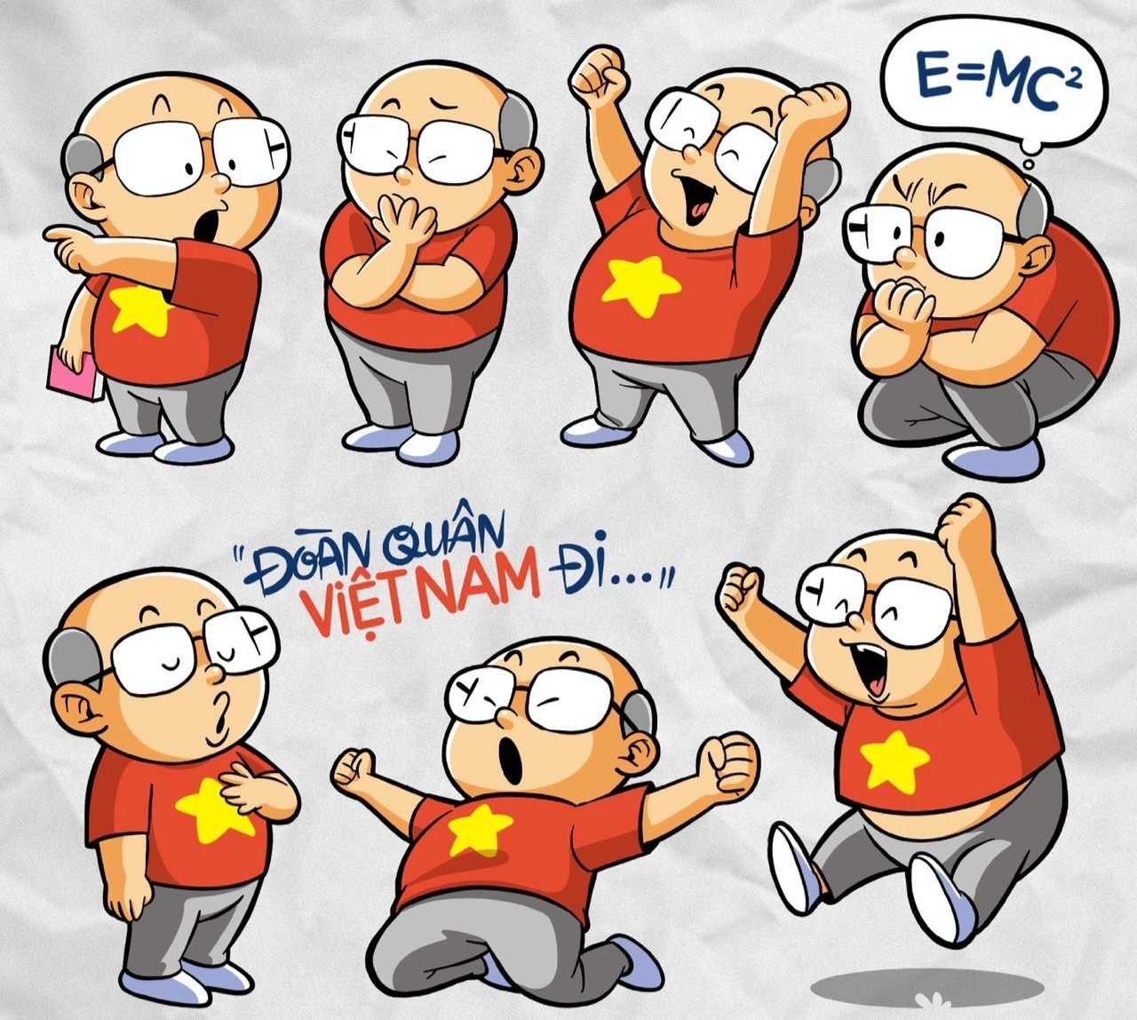 sticker hinh ong Park Hang-seo anh 1