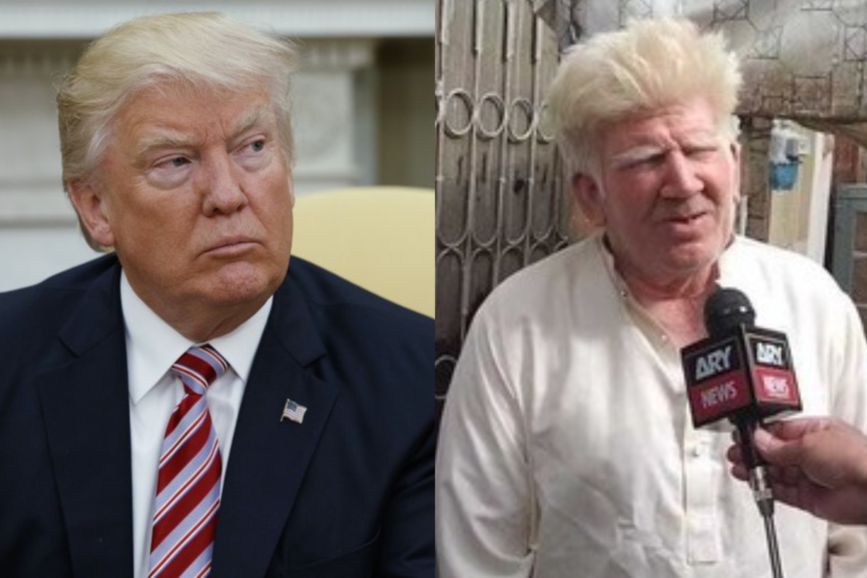 Nguoi ban kem bat ngo noi tieng vi giong ong Donald Trump hinh anh