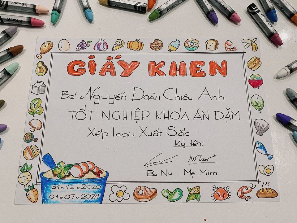 bố làm giấy khen tặng con ảnh 2 bo lam giay khen tang con anh 2