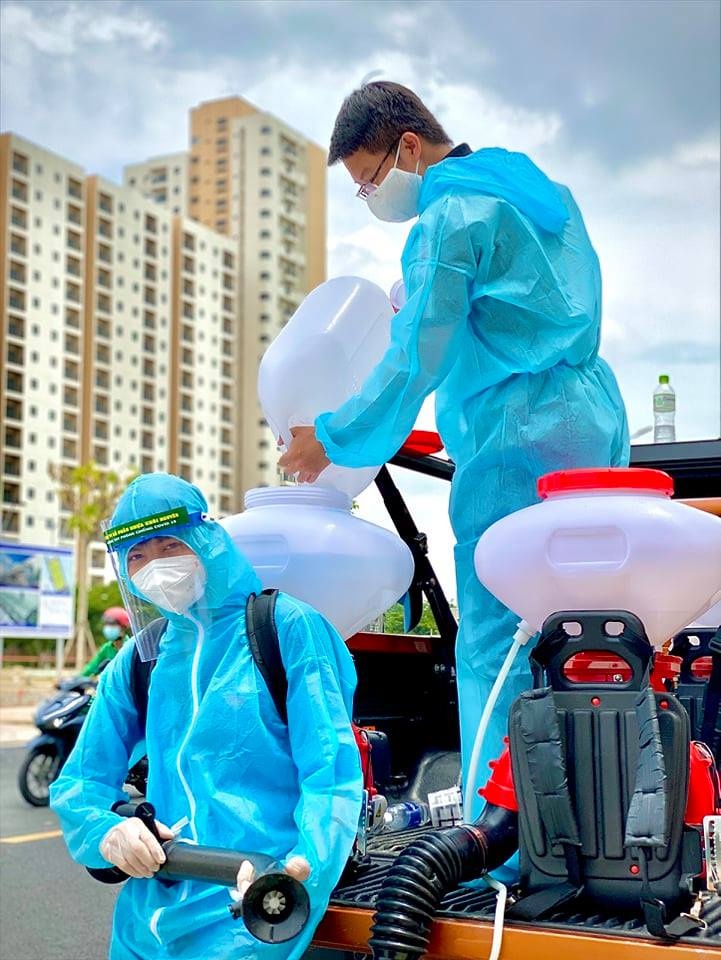 tình nguyện viên chống dịch TP.HCM ảnh 2 tinh nguyen vien chong dich TP.HCM anh 2