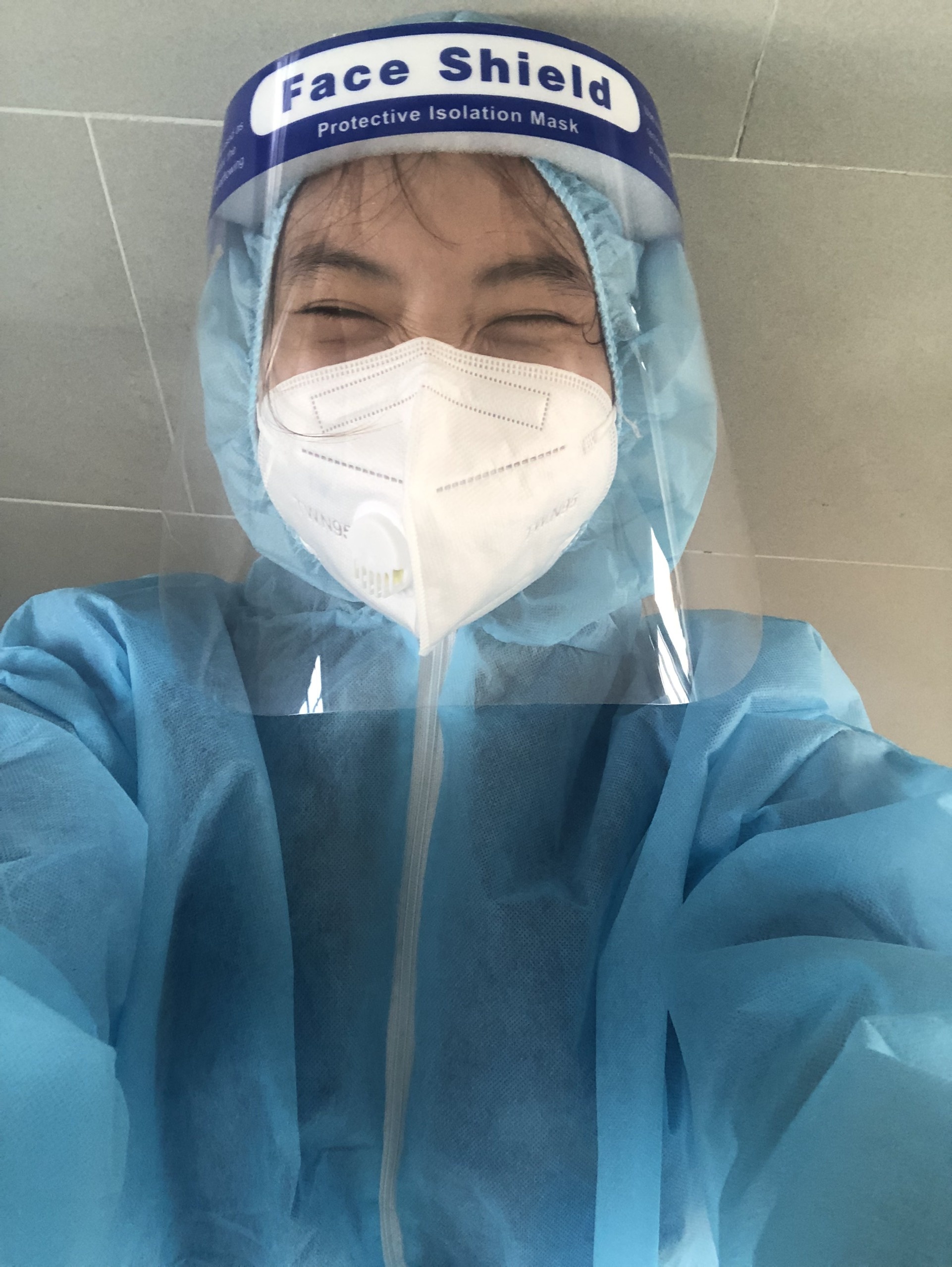 nu tinh nguyen vien chong dich anh 1